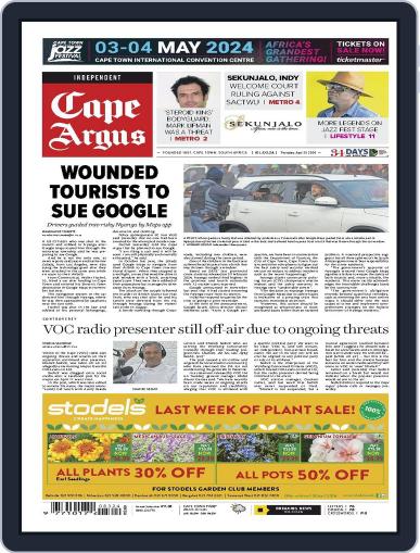 Cape Argus April 25th, 2024 Digital Back Issue Cover