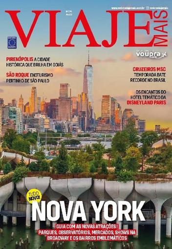 Revista Viaje Mais April 25th, 2024 Digital Back Issue Cover