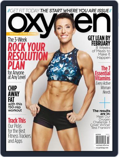 Oxygen January 1st, 2018 Digital Back Issue Cover