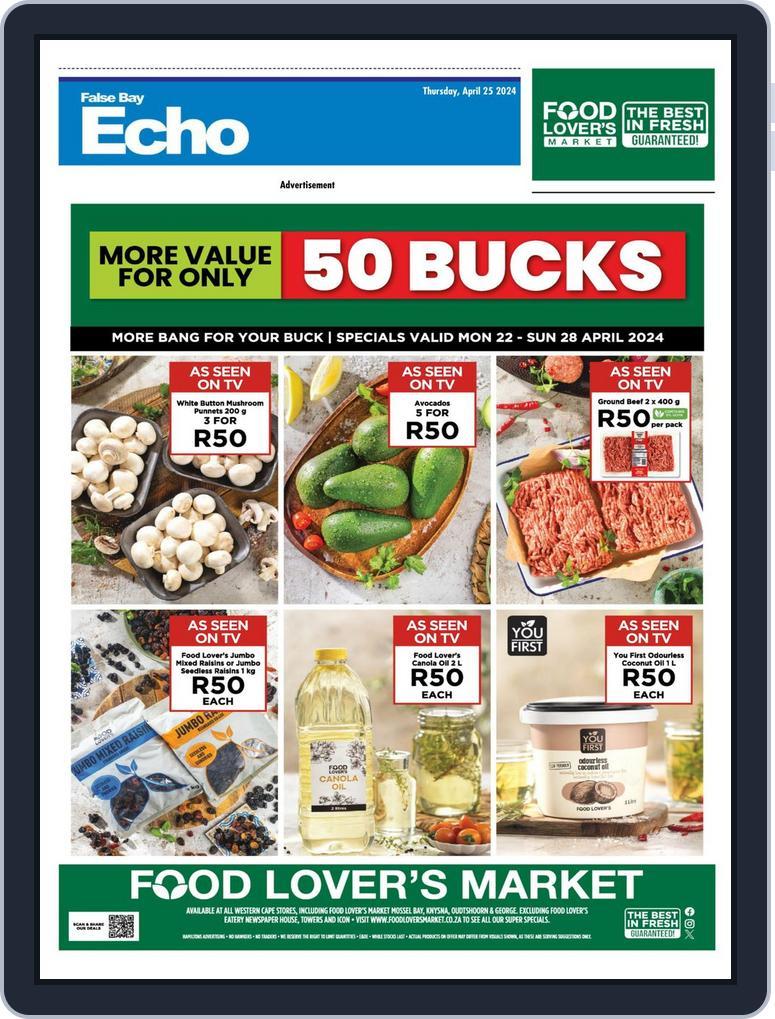 False Bay Echo (Digital) Subscription