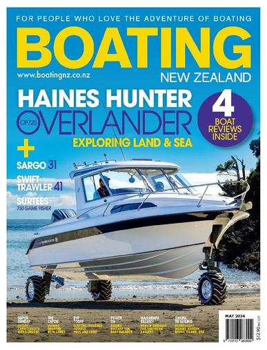 Boating NZ May 1st, 2024 Digital Back Issue Cover
