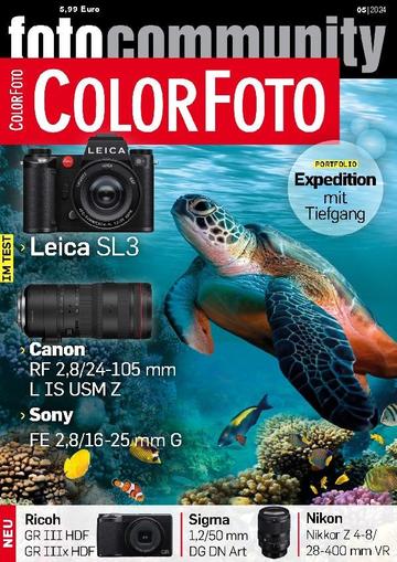 Colorfoto May 1st, 2024 Digital Back Issue Cover