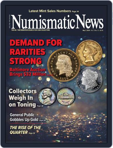 Numismatic News May 7th, 2024 Digital Back Issue Cover
