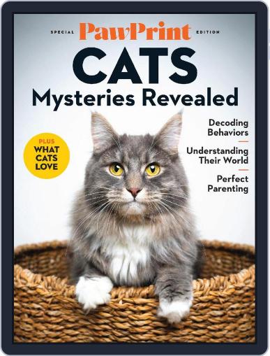 PawPrint Cats: Mysteries Revealed April 19th, 2024 Digital Back Issue Cover