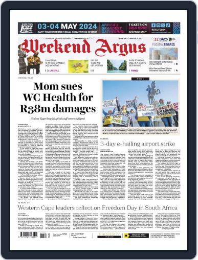 Weekend Argus Saturday April 27th, 2024 Digital Back Issue Cover
