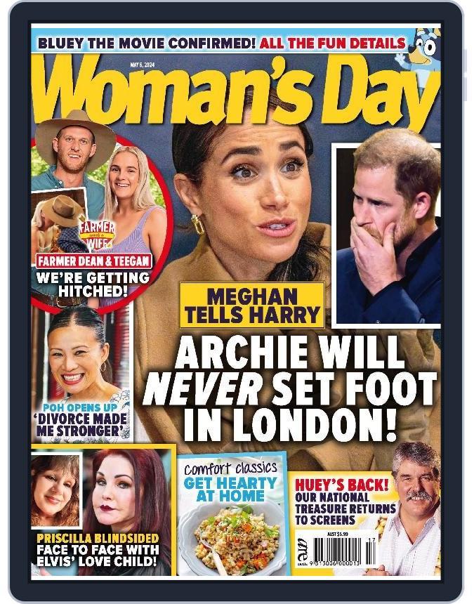 Woman's Day Australia (Digital) Subscription                    April 29th, 2024 Issue