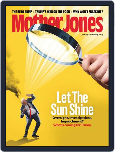 Mother Jones January 1st, 2019 Digital Back Issue Cover