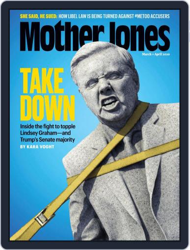 Mother Jones March 1st, 2020 Digital Back Issue Cover
