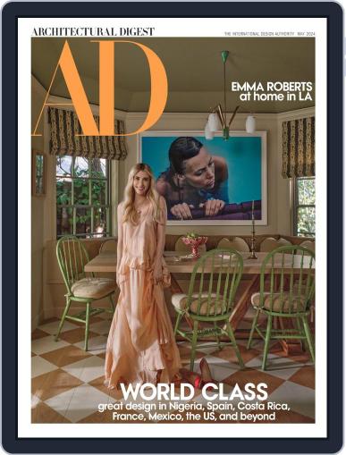 Architectural Digest May 1st, 2024 Digital Back Issue Cover