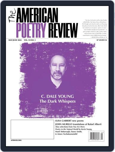 The American Poetry Review May 1st, 2024 Digital Back Issue Cover