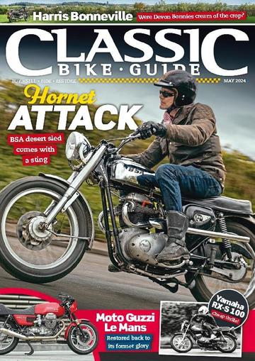 Classic Bike Guide May 1st, 2024 Digital Back Issue Cover