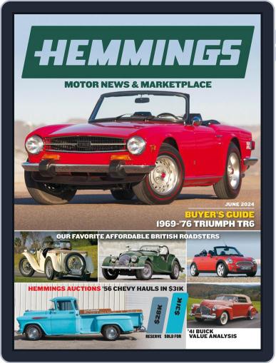 Hemmings Motor News June 1st, 2024 Digital Back Issue Cover