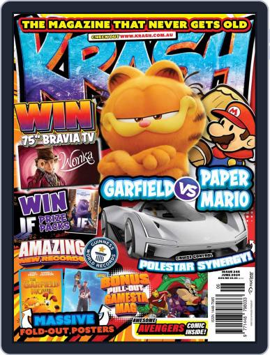 KRASH June 1st, 2024 Digital Back Issue Cover