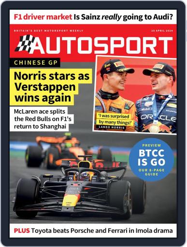 Autosport April 25th, 2024 Digital Back Issue Cover