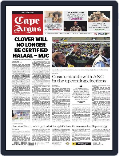 Cape Argus May 2nd, 2024 Digital Back Issue Cover