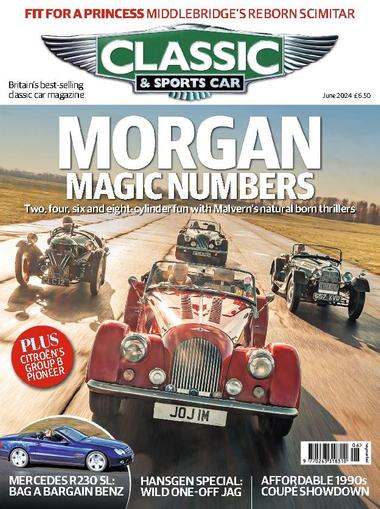 Classic & Sports Car June 1st, 2024 Digital Back Issue Cover