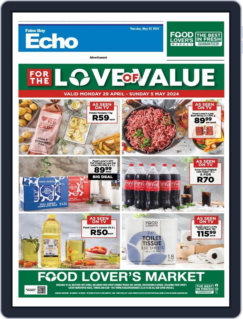 False Bay Echo (Digital) Subscription
