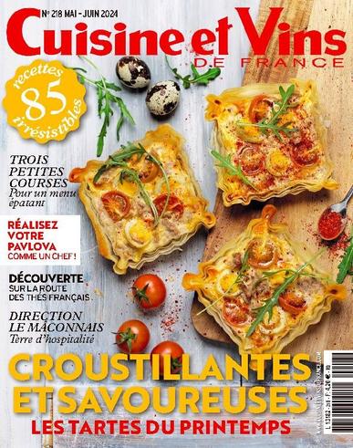 Cuisine Et Vins De France May 1st, 2024 Digital Back Issue Cover