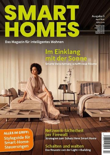 Smart Homes April 1st, 2024 Digital Back Issue Cover
