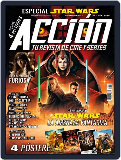 Accion Cine-video May 1st, 2024 Digital Back Issue Cover