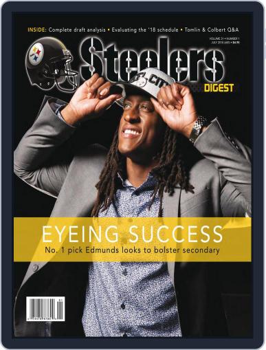 Steelers Digest July 1st, 2018 Digital Back Issue Cover