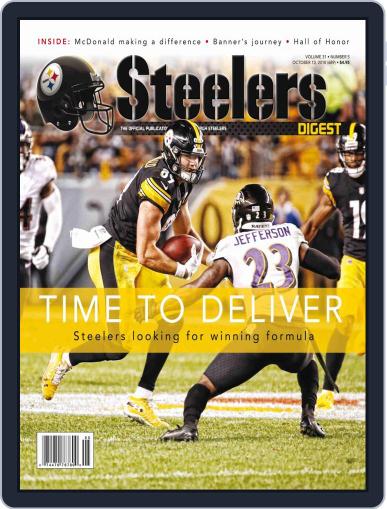 Steelers Digest October 13th, 2018 Digital Back Issue Cover