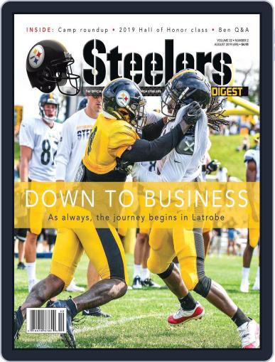 Steelers Digest August 1st, 2019 Digital Back Issue Cover