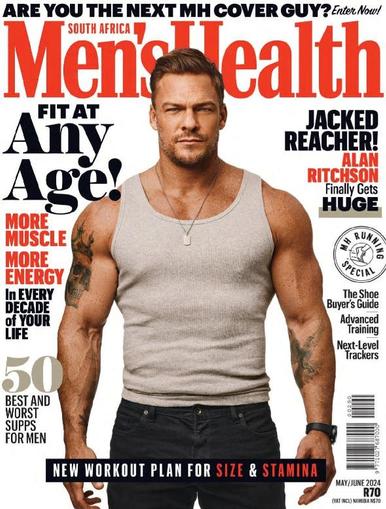Men's Health South Africa May 1st, 2024 Digital Back Issue Cover