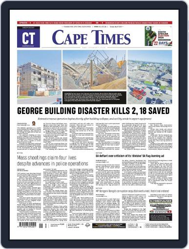 Cape Times May 7th, 2024 Digital Back Issue Cover
