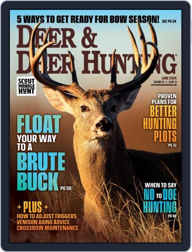 Deer & Deer Hunting June 1st, 2024 Digital Back Issue Cover