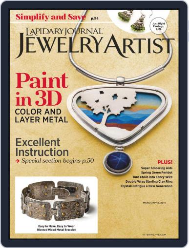 Lapidary Journal Jewelry Artist March 1st, 2019 Digital Back Issue Cover
