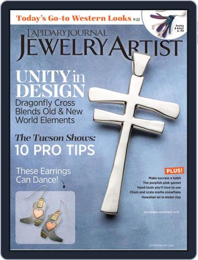 Lapidary Journal Jewelry Artist November 1st, 2019 Digital Back Issue Cover