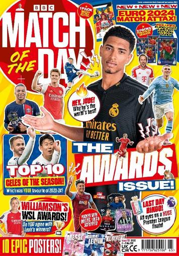 Match Of The Day May 9th, 2024 Digital Back Issue Cover