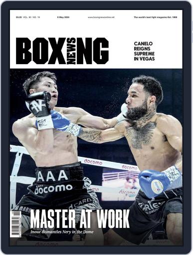 Boxing News May 9th, 2024 Digital Back Issue Cover