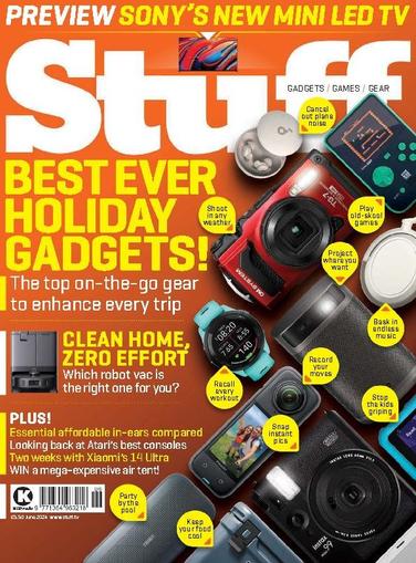 Stuff UK June 1st, 2024 Digital Back Issue Cover
