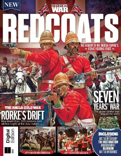 All About History Book of Red Coats April 17th, 2024 Digital Back Issue Cover