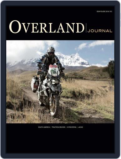 Overland Journal January 1st, 2018 Digital Back Issue Cover