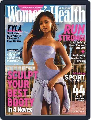 Women's Health South Africa May 1st, 2024 Digital Back Issue Cover