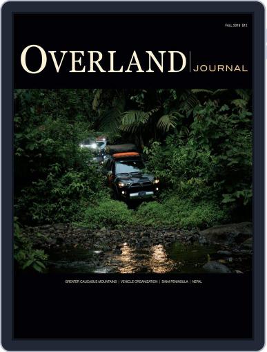 Overland Journal July 1st, 2018 Digital Back Issue Cover