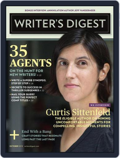 Writer's Digest October 1st, 2018 Digital Back Issue Cover