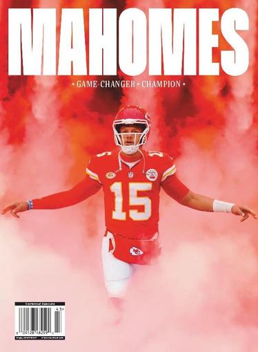Patrick Mahomes April 12th, 2024 Digital Back Issue Cover