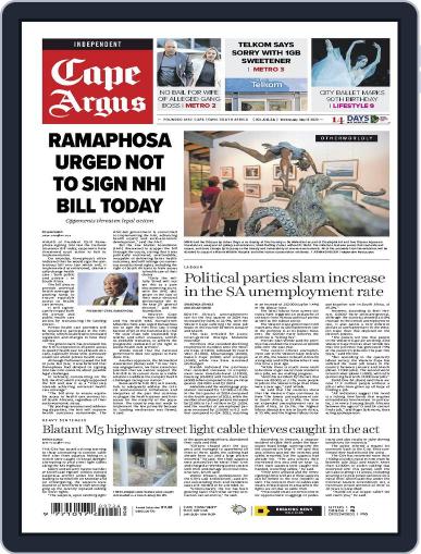 Cape Argus May 15th, 2024 Digital Back Issue Cover