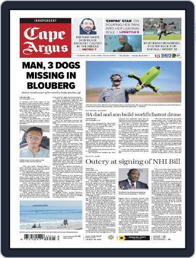 Cape Argus May 16th, 2024 Digital Back Issue Cover