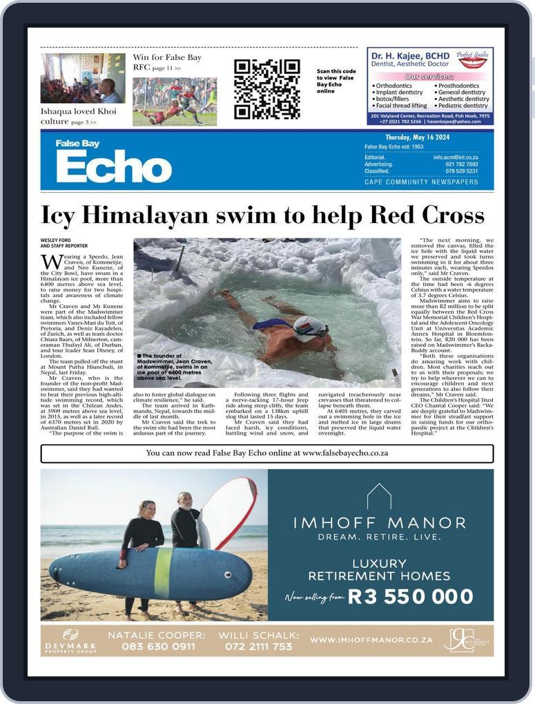 False Bay Echo (Digital) Subscription