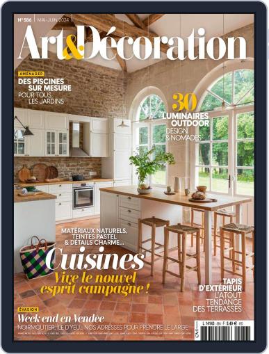 Art & Décoration May 1st, 2024 Digital Back Issue Cover