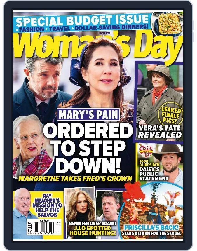 Woman's Day Australia (Digital) Subscription                    May 20th, 2024 Issue