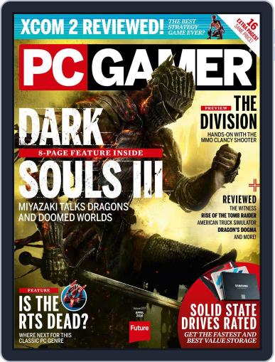PC Gamer (US Edition) April 1st, 2016 Digital Back Issue Cover