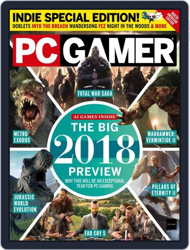 PC Gamer (US Edition) March 1st, 2018 Digital Back Issue Cover