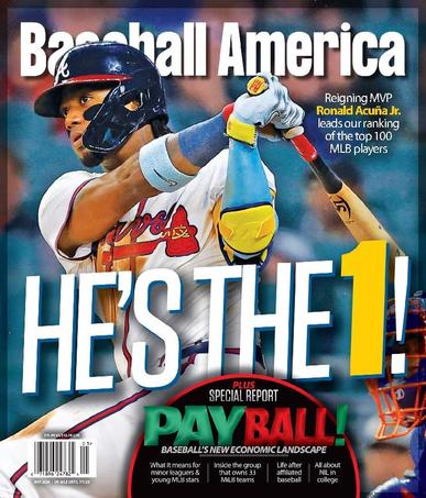Baseball America May 1st, 2024 Digital Back Issue Cover