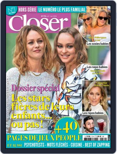 Closer France April 1st, 2024 Digital Back Issue Cover